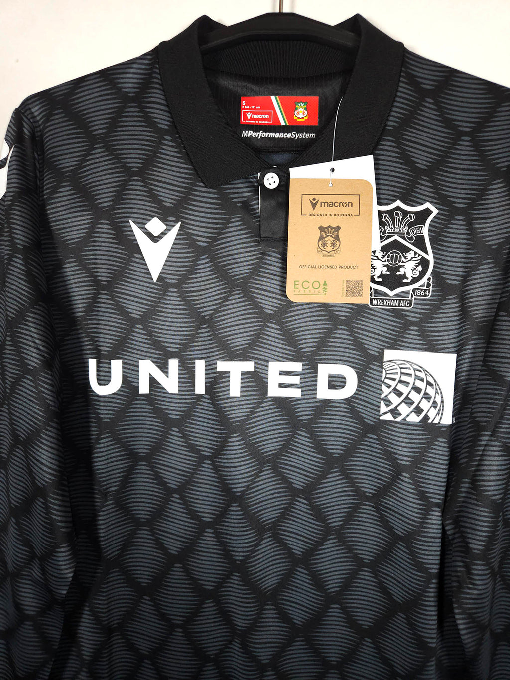 2024-25 Wrexham Away Shirt (LS) - detailed view
