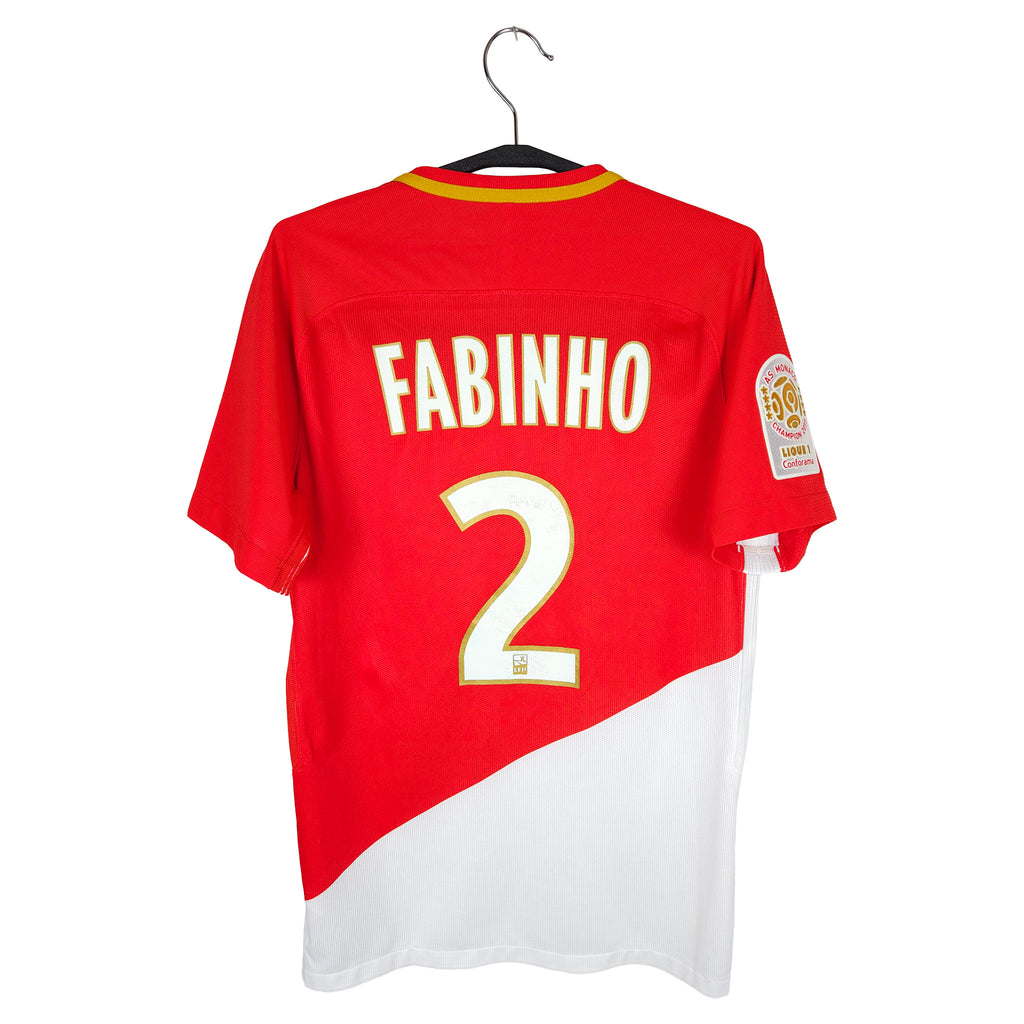 2017-18 AS Monaco Home Shirt Fabinho #2 (Pro)