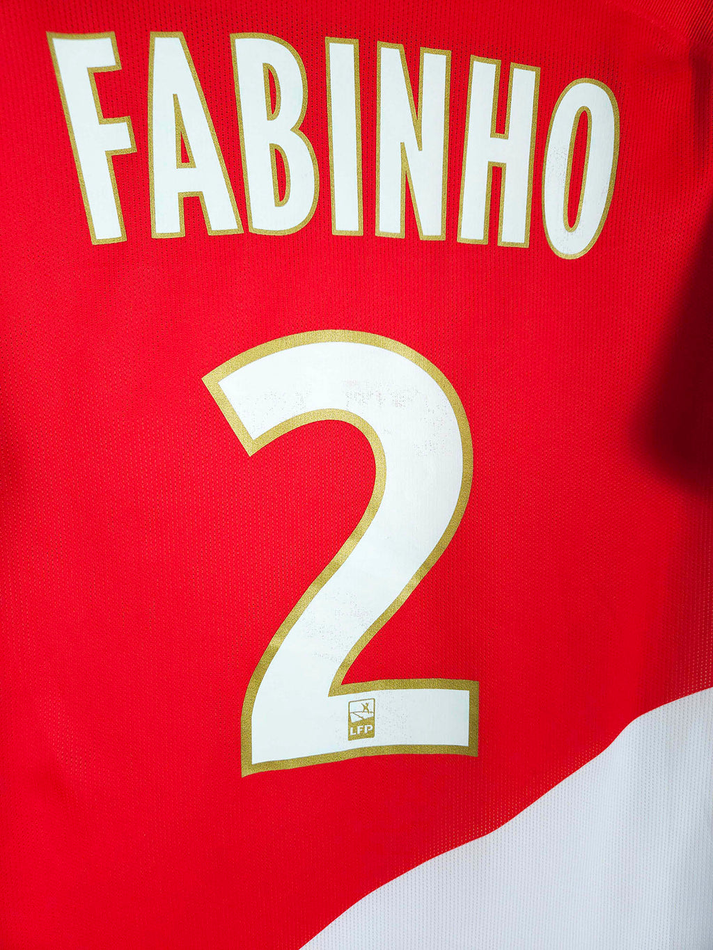2017-18 AS Monaco Home Shirt Fabinho #2 (Pro)