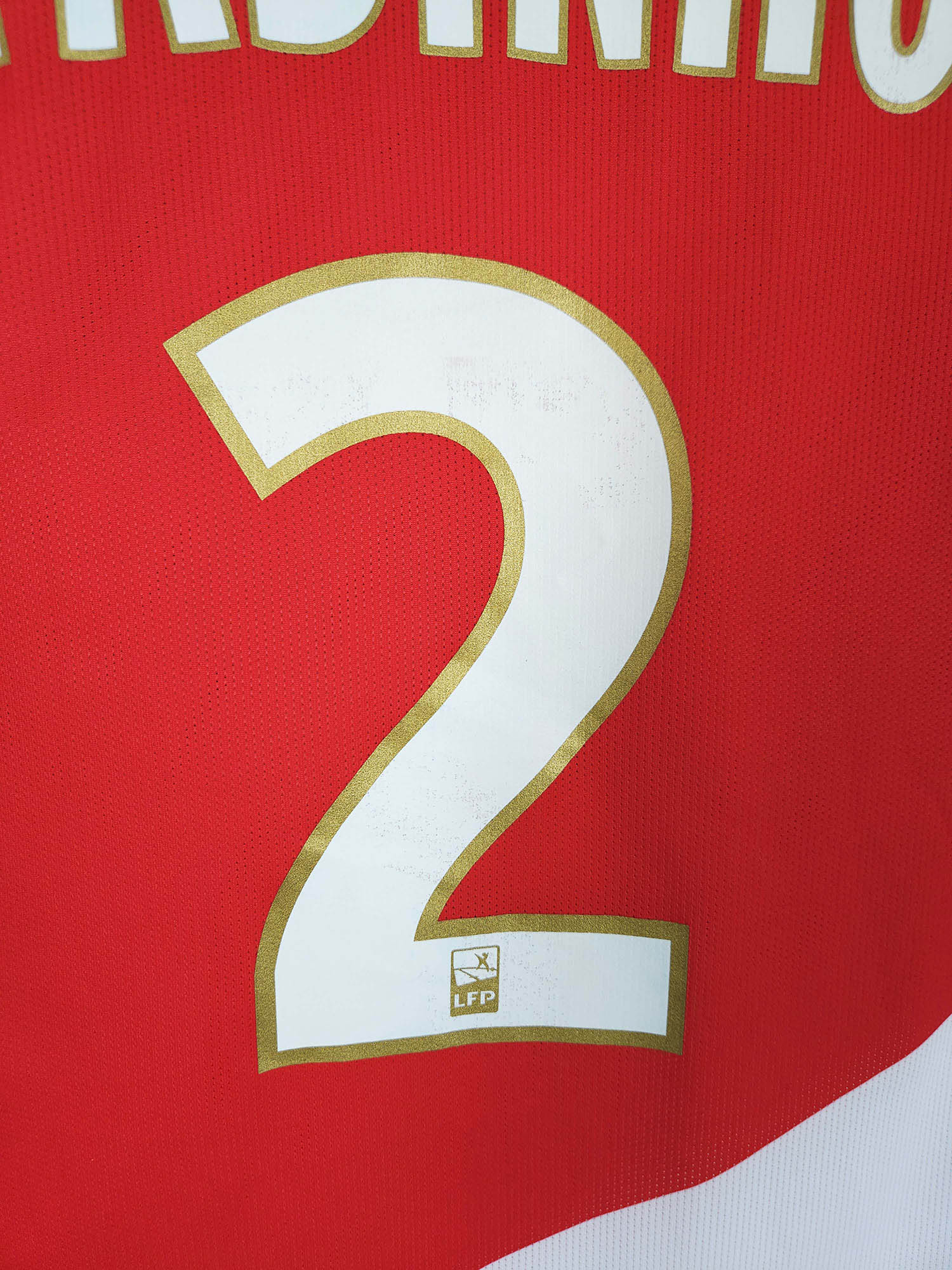 2017-18 AS Monaco Home Shirt Fabinho #2 (Pro)
