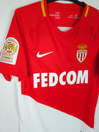2017-18 AS Monaco Home Shirt Fabinho #2 (Pro)