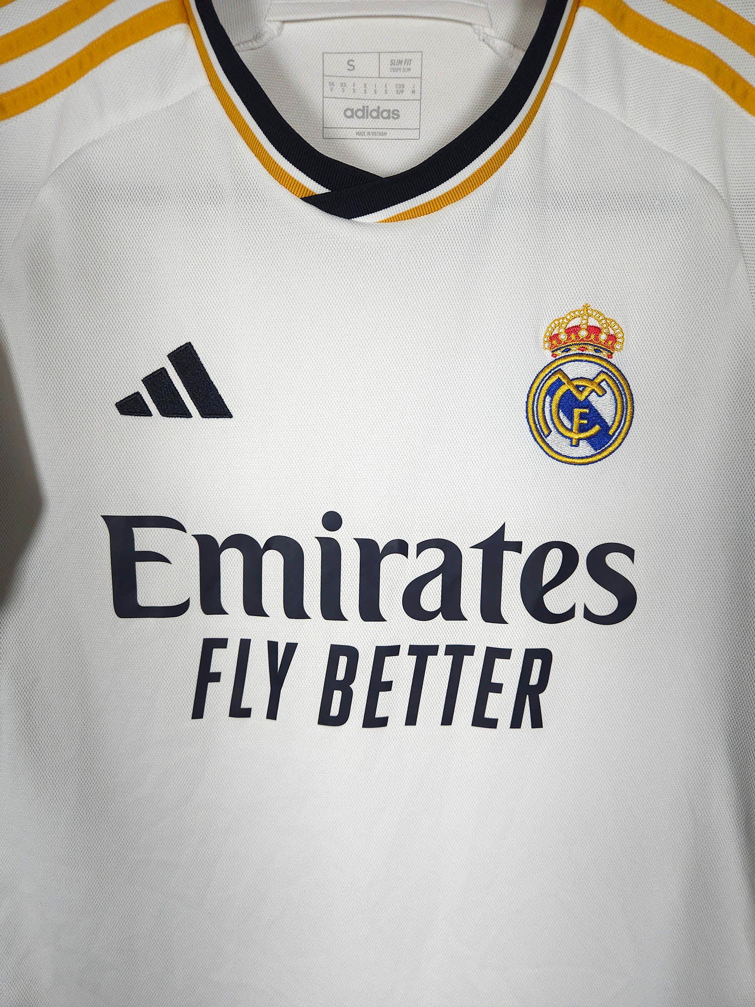 2023-24 Real Madrid Home Shirt - detailed view