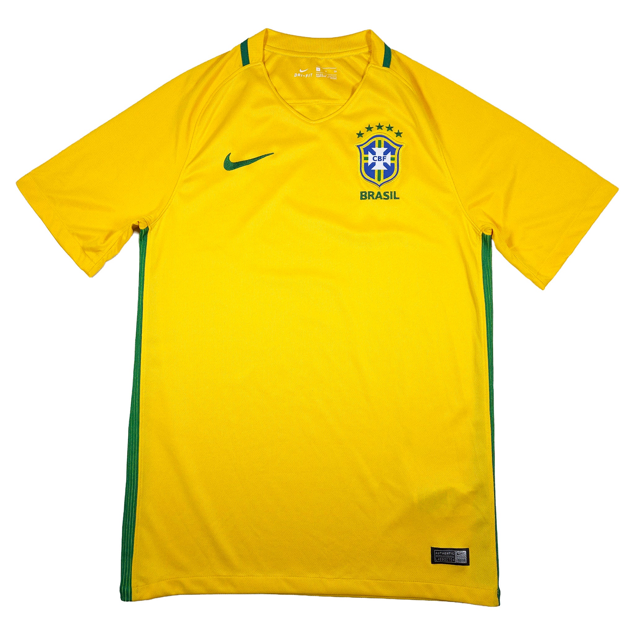 Brazil Home Shirt 2016-17 front view
