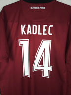 2011-12 Sparta Praha Home Shirt Kadlec #14 - detailed view