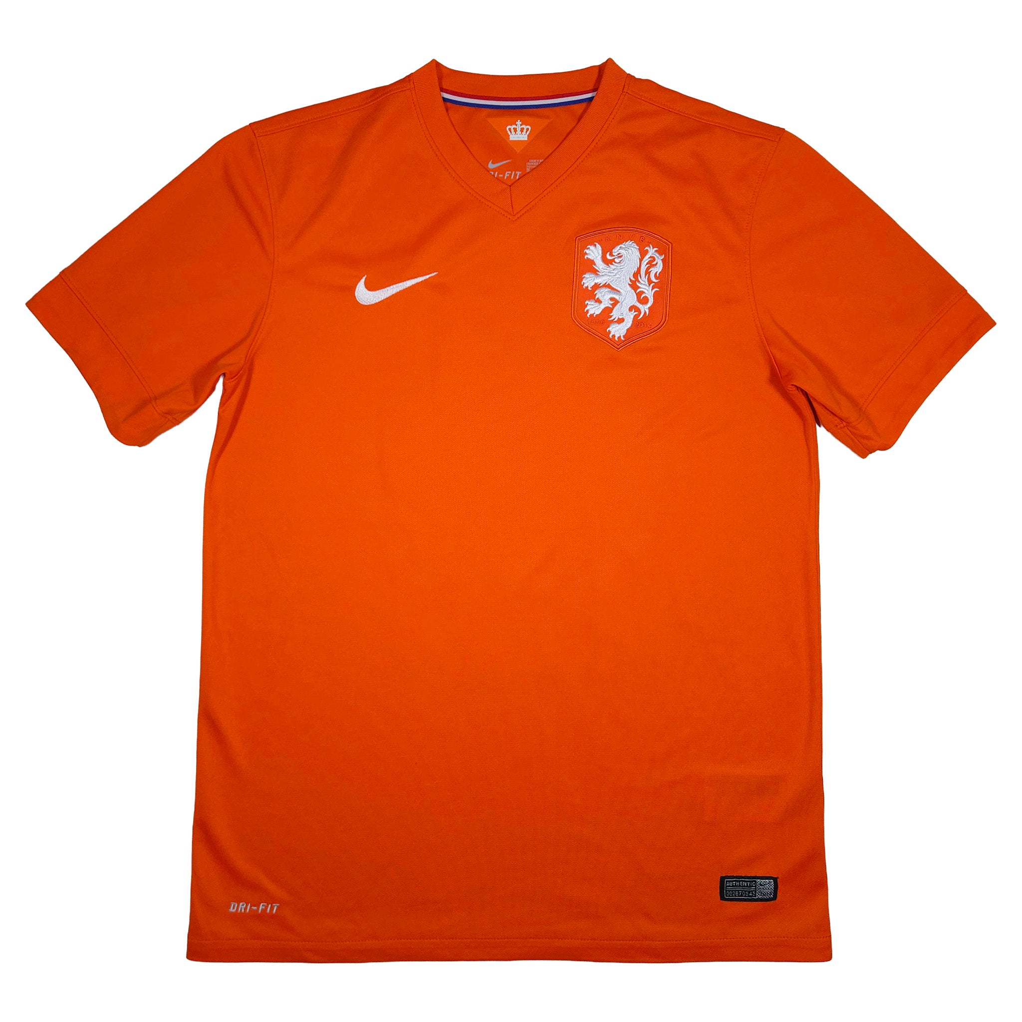 Netherlands Home Shirt 2014-15 front view