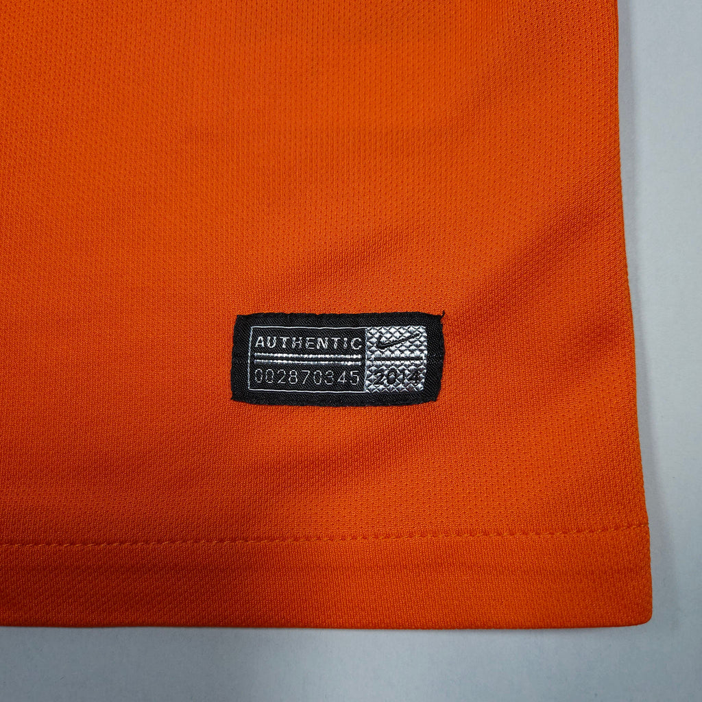Netherlands Home Shirt 2014-15 detailed view 4