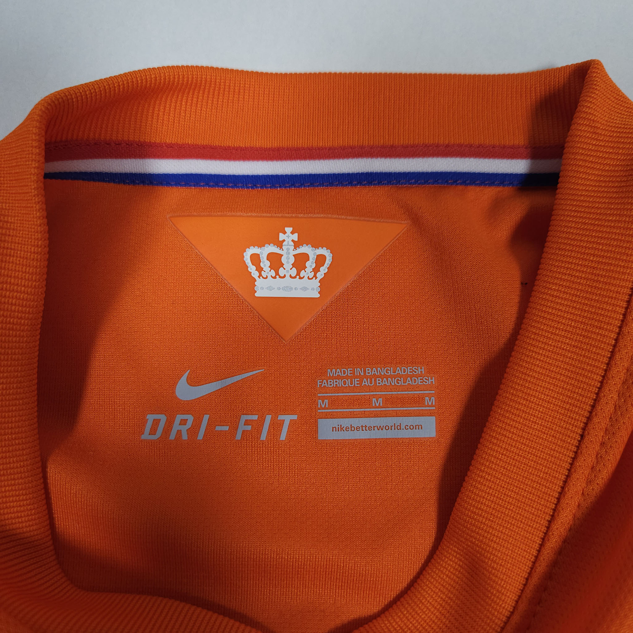 Netherlands Home Shirt 2014-15 detailed view 6