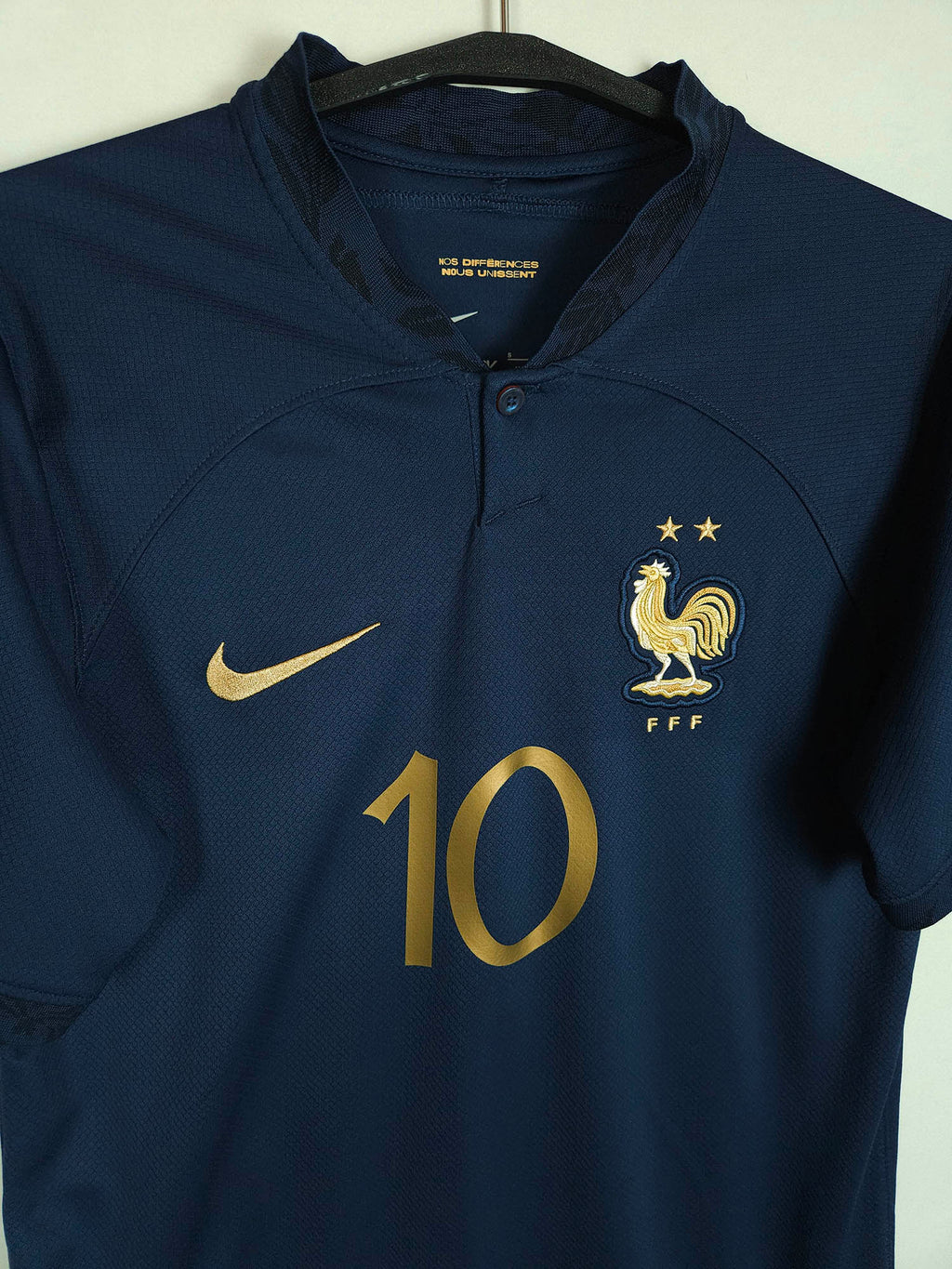 2022-23 France Home Shirt Mbappé #10
