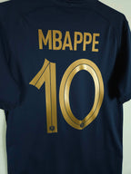 2022-23 France Home Shirt Mbappé #10