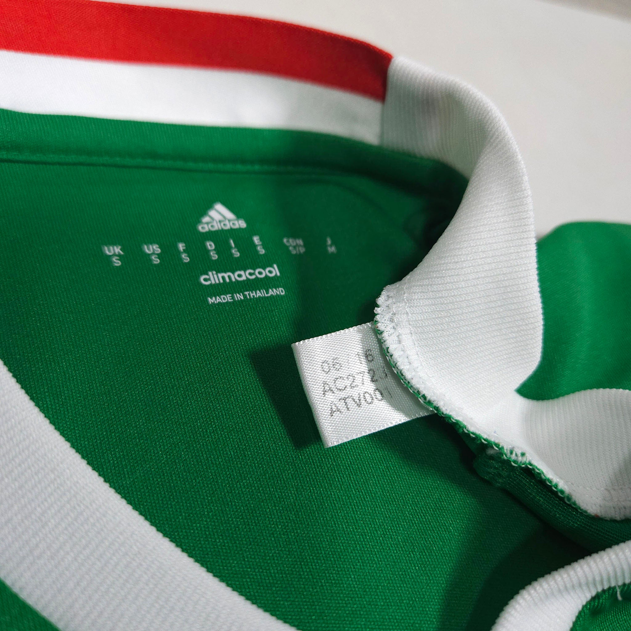 2016-17 Mexico Home Shirt detailed view 6