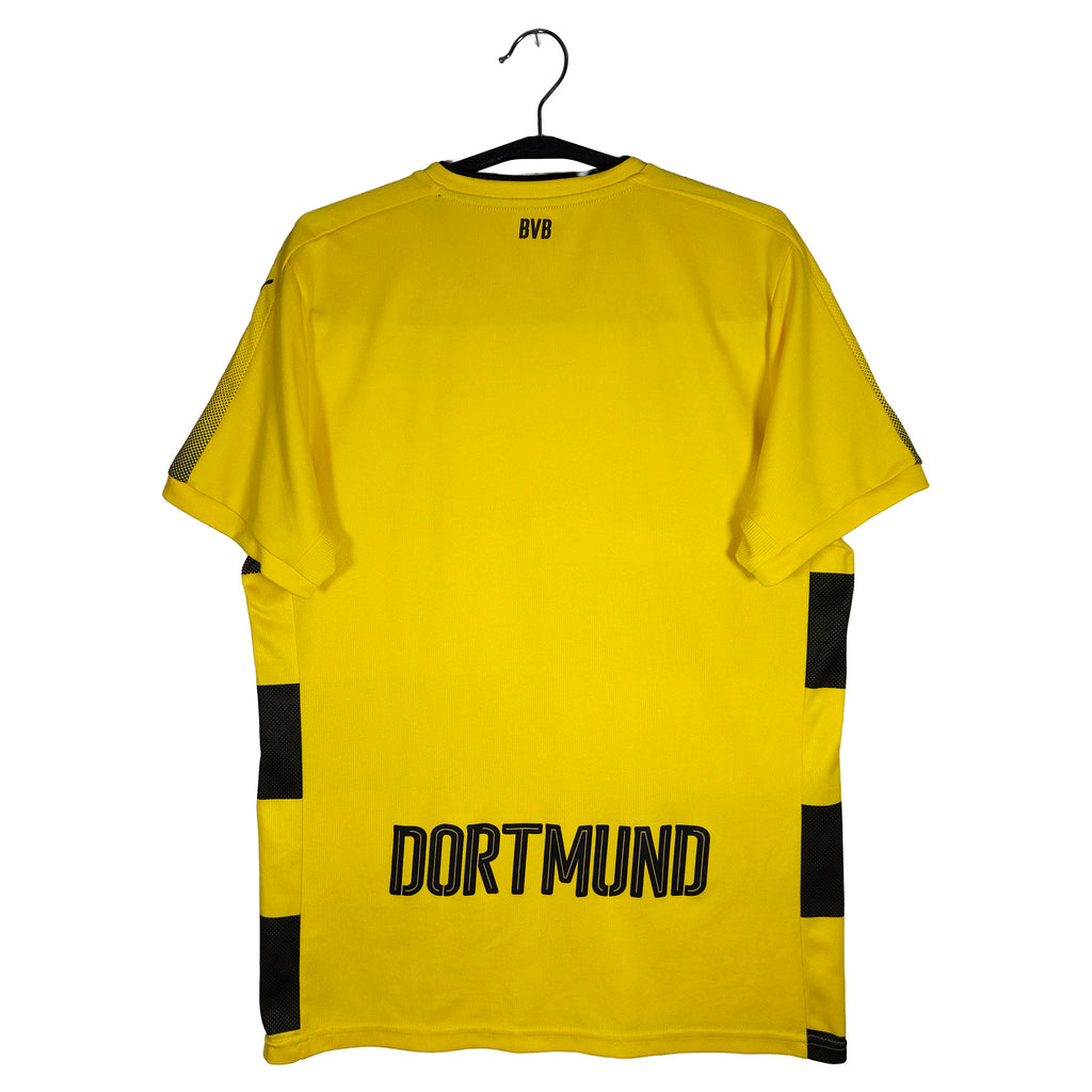 2017-18 Borussia Dortmund Home Shirt - back view
