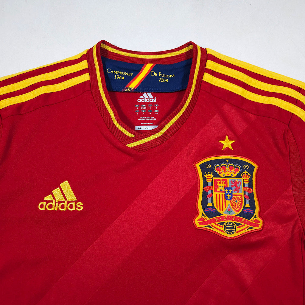 Spain Home Shirt 2011-12 detailed view 1