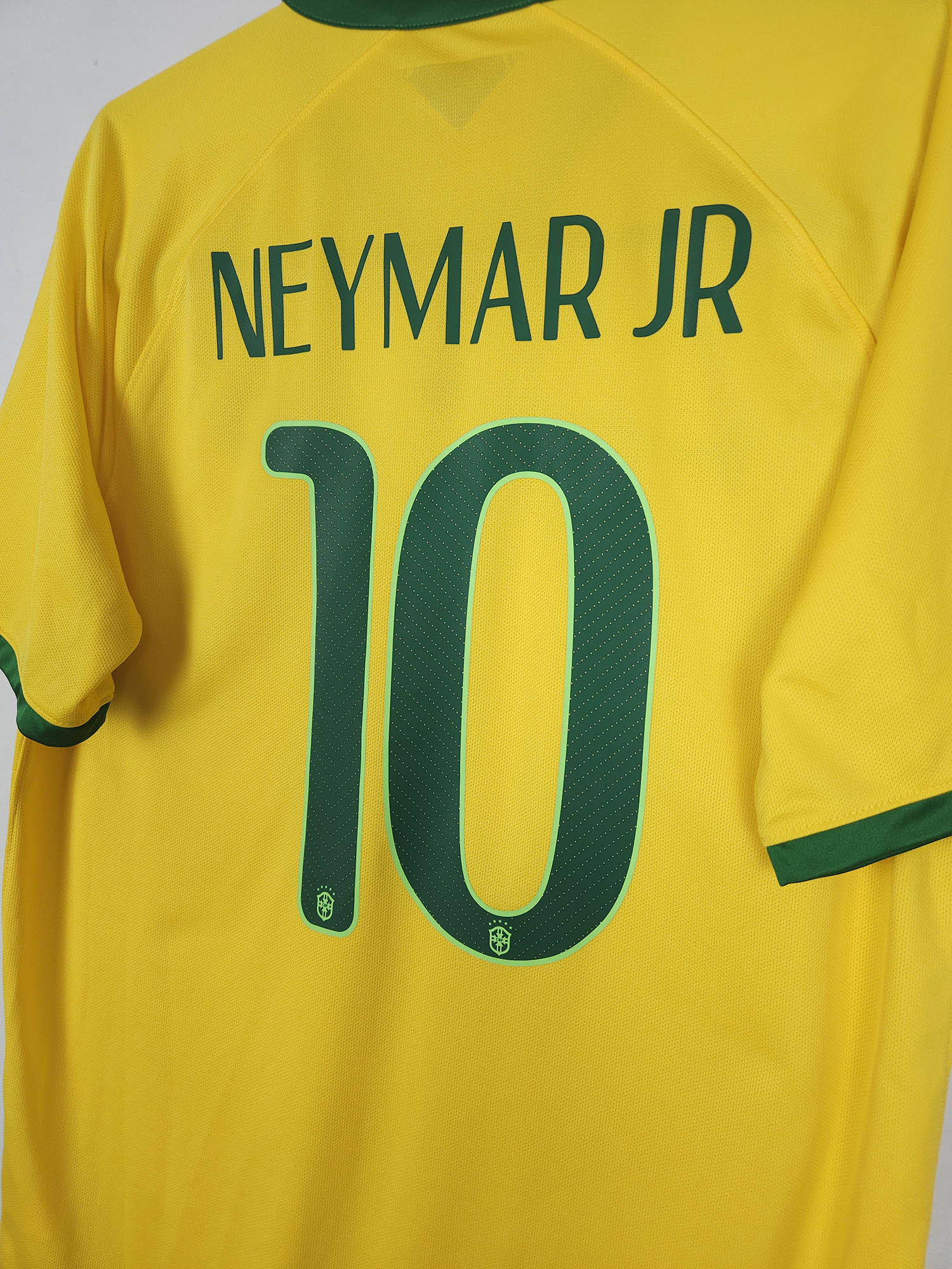 2014-15 Brazil Home Shirt Neymar Jr #10