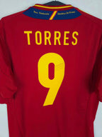 2012-13 Spain Home Shirt Torres #9