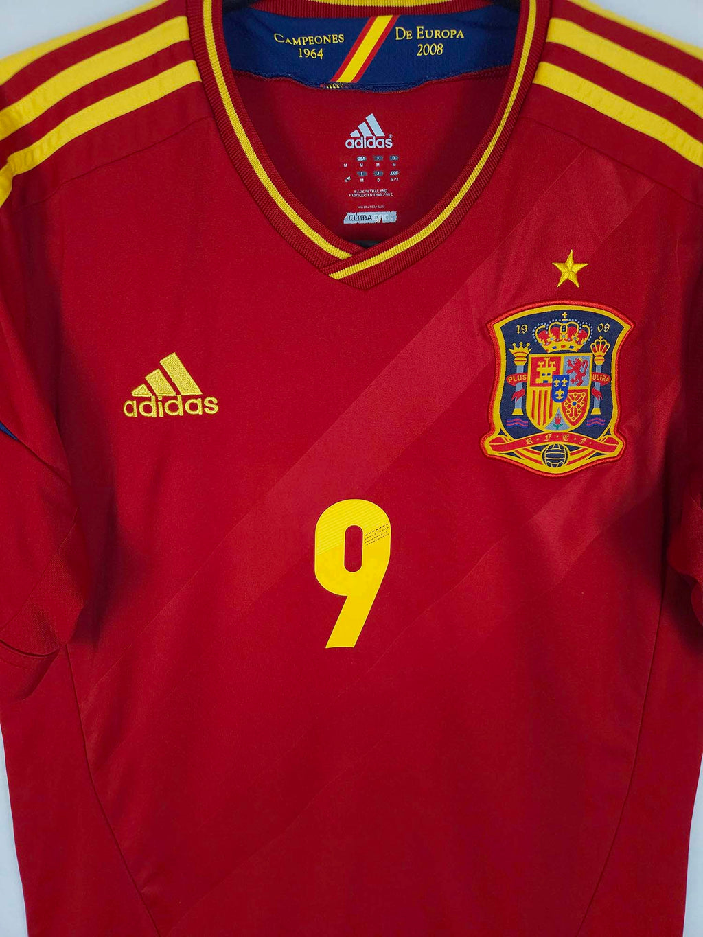 2012-13 Spain Home Shirt Torres #9