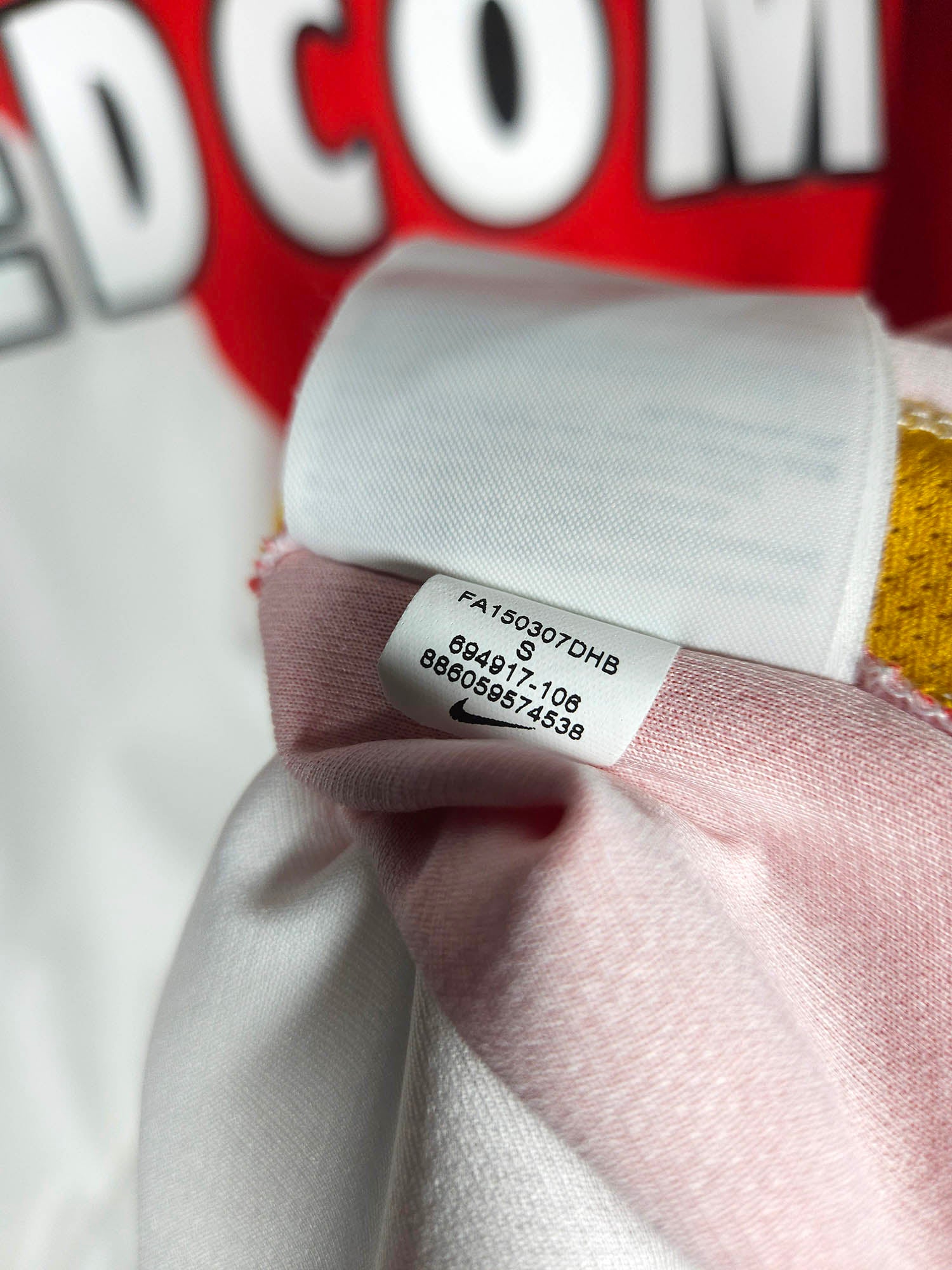 2015-16 AS Monaco Home Shirt