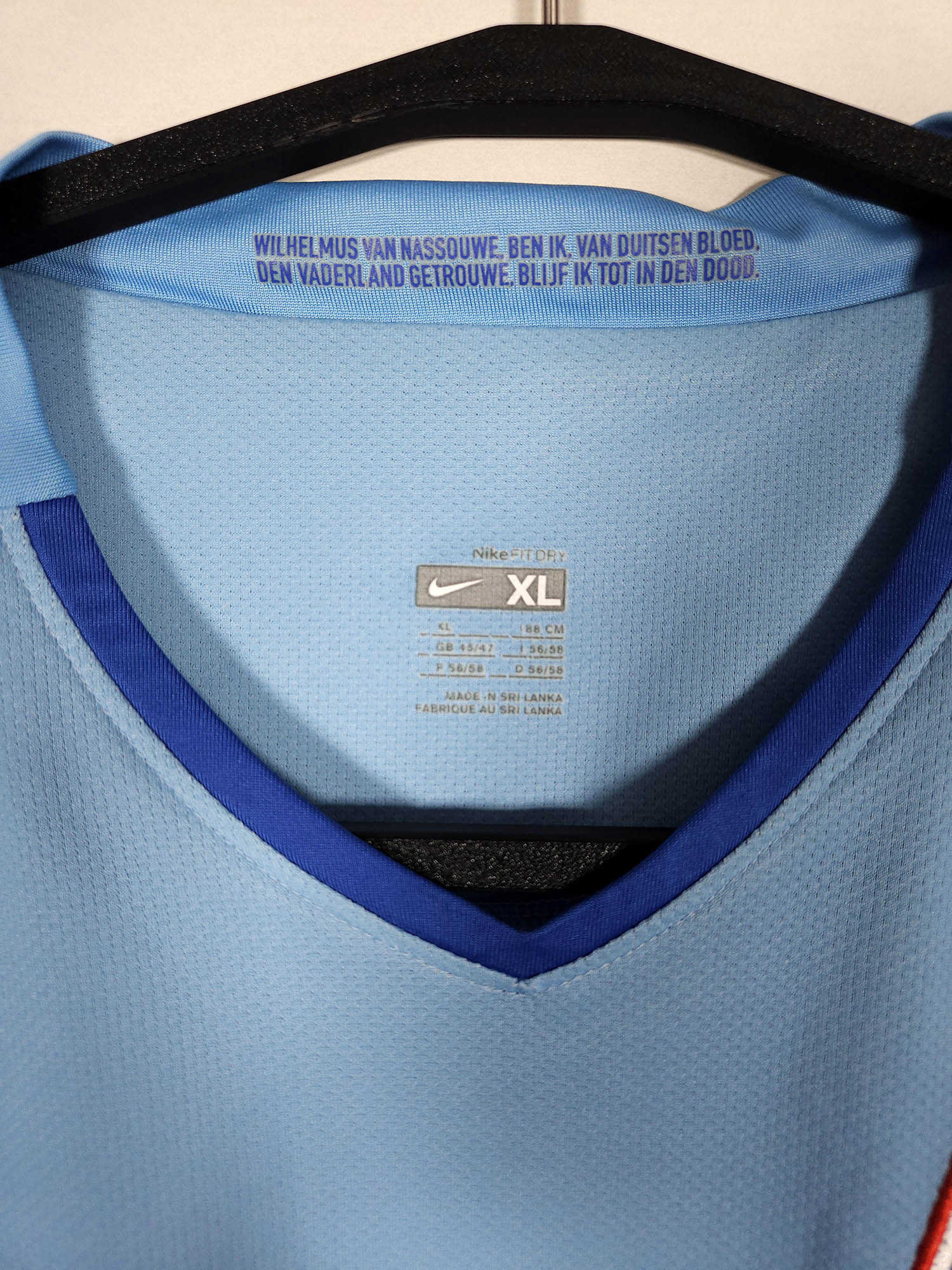 2008-09 Netherlands Away Shirt detailed view 6