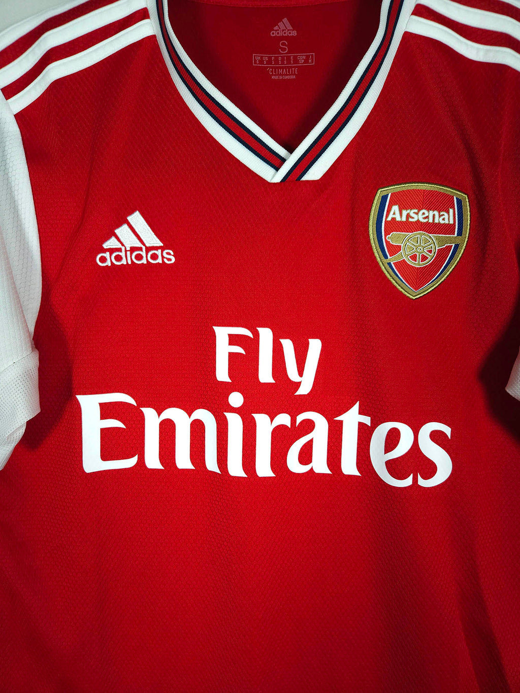 2019-20 Arsenal Home Shirt - detailed view