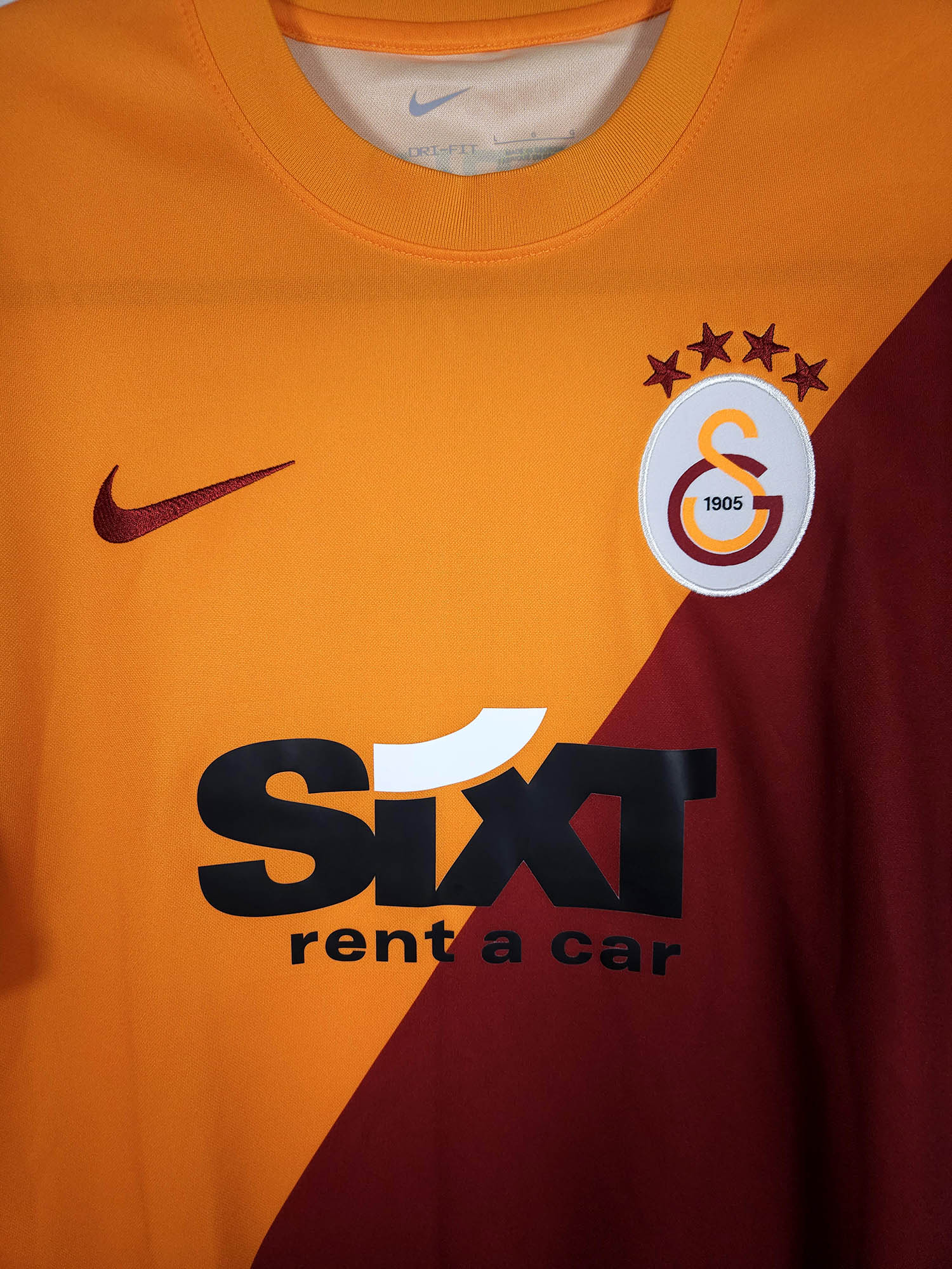 2021-22 Galatasaray Home Shirt detailed view 1