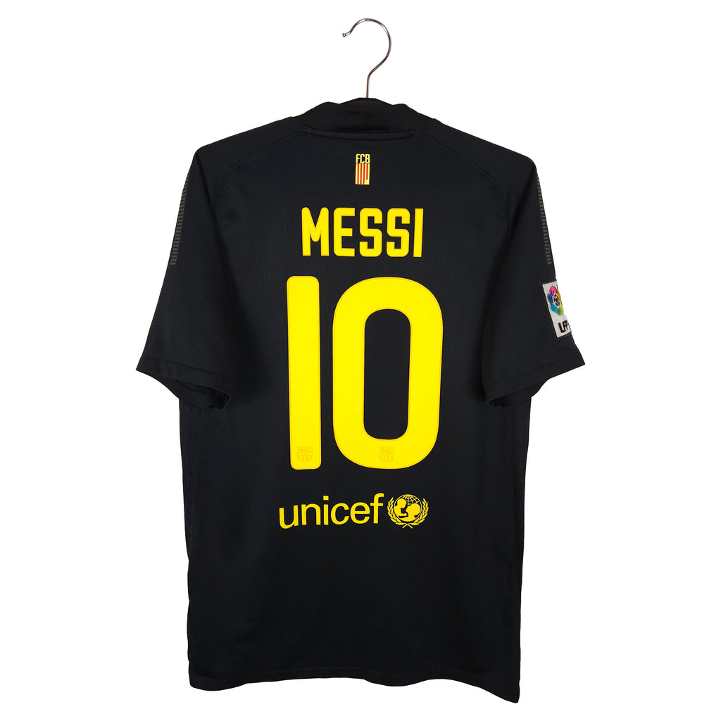 2011-12 Barcelona Away Shirt Messi #10 - back view