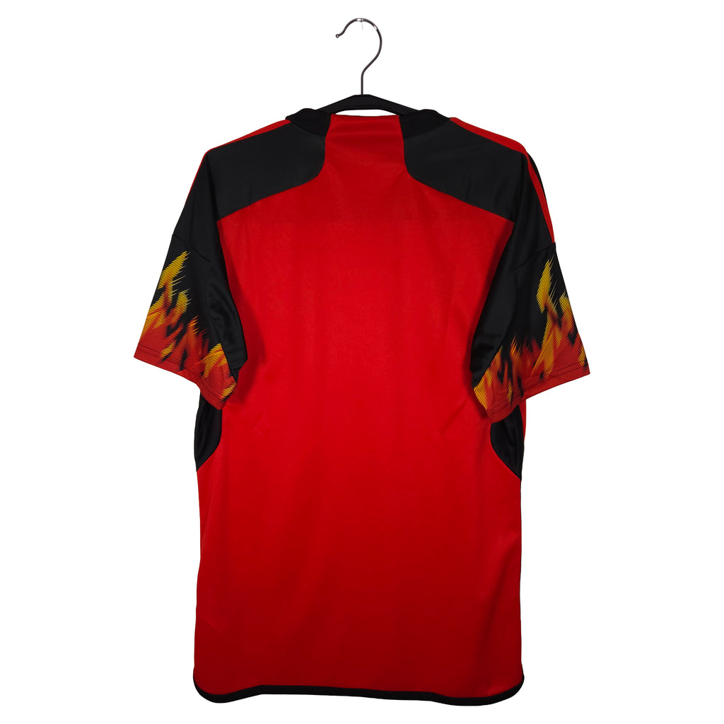 2022-23 Belgium Home Shirt - back view