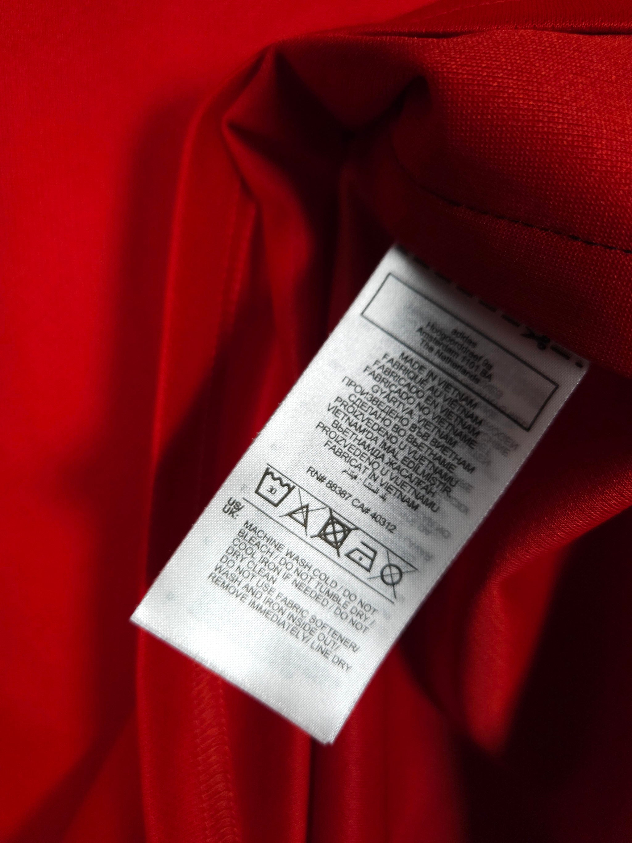 2022-23 Belgium Home Shirt detailed view 4