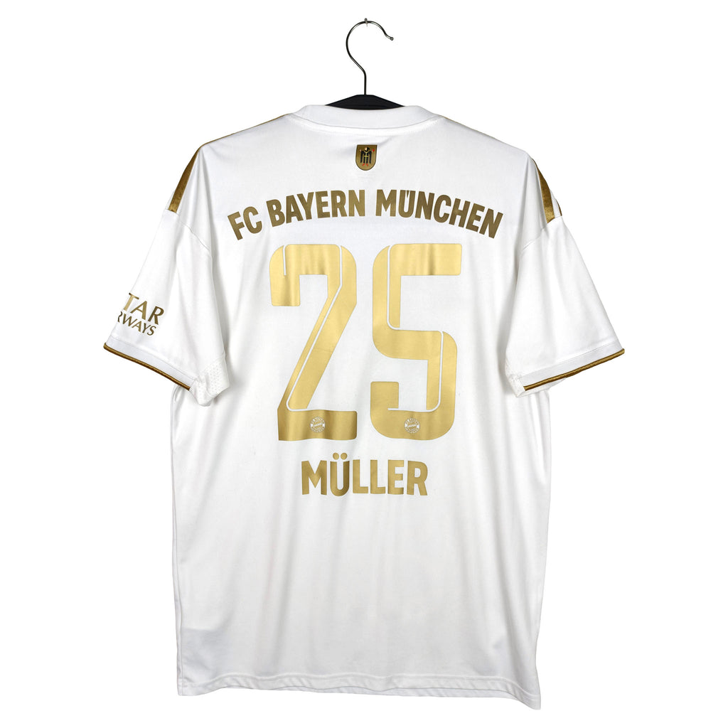 2022-23 Bayern Munich Away Shirt Müller #25 - back view