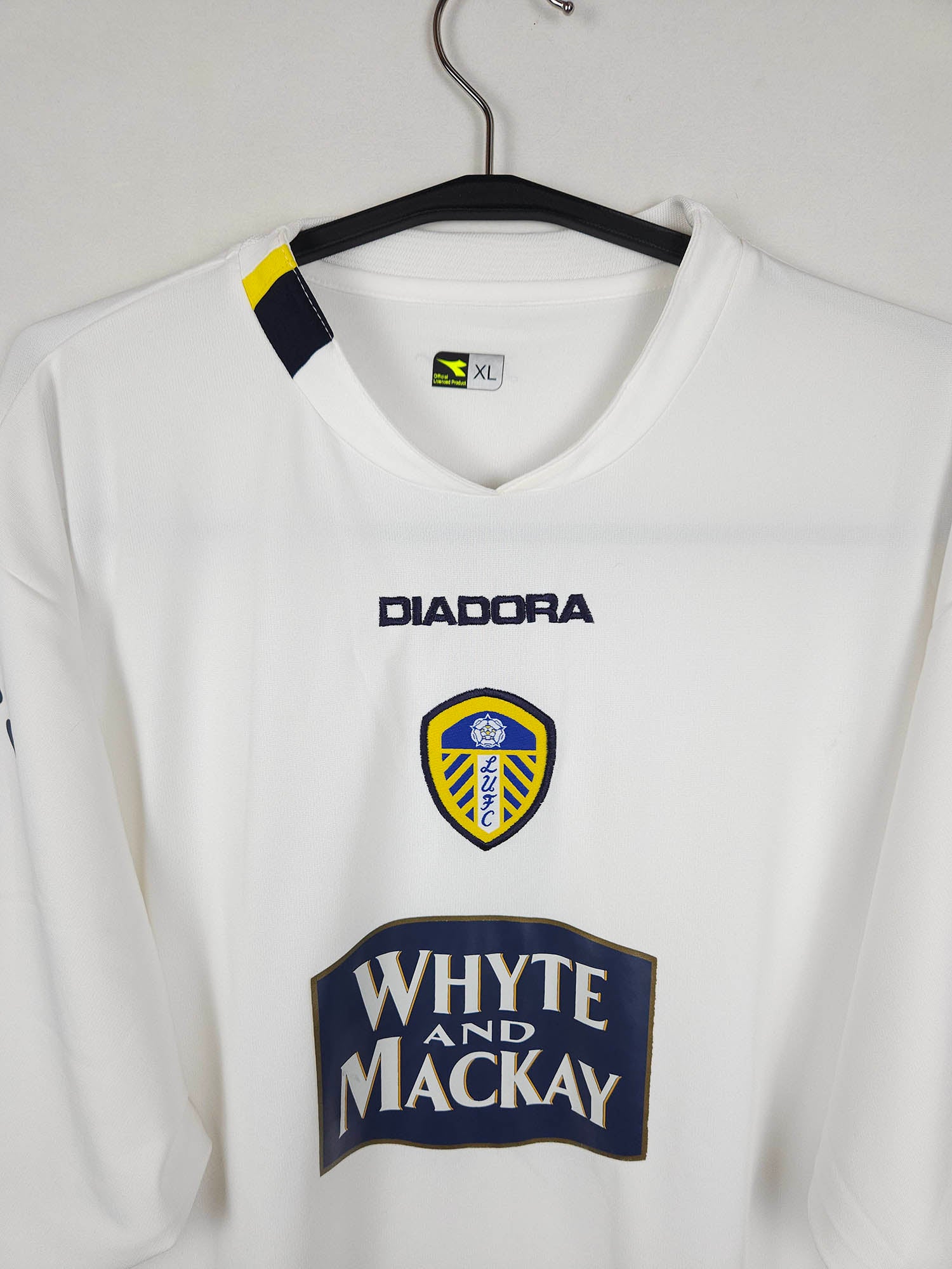 Leeds United 2004-05 Home Football Shirt