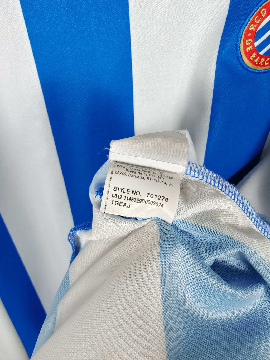 2014-15 Espanyol Home Shirt (LS)
