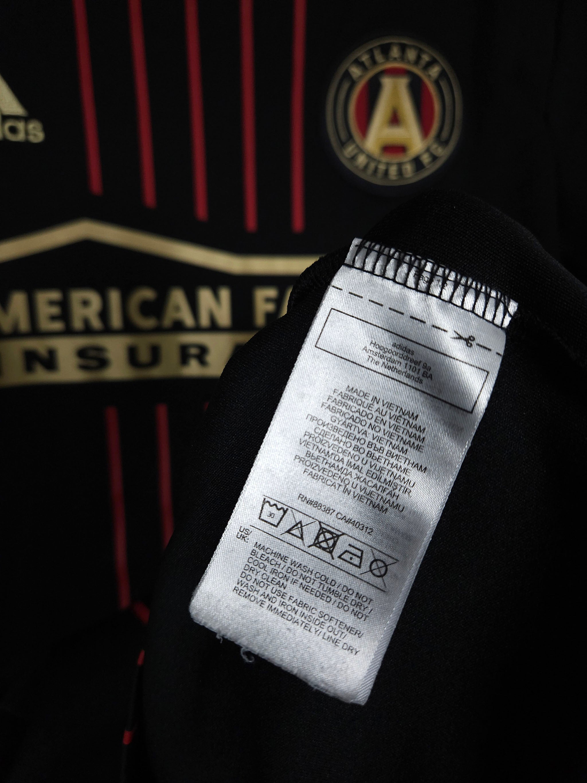 2021 Atlanta United Home Shirt - detailed view