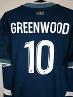 2024-25 Marseille Away Shirt Greenwood #10 - detailed view