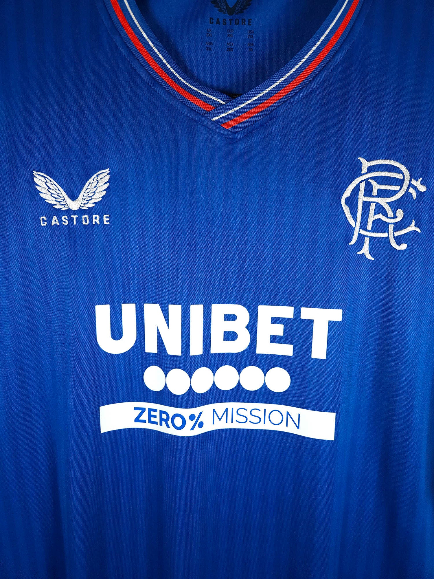 2023-24 Rangers Home Shirt detailed view 1