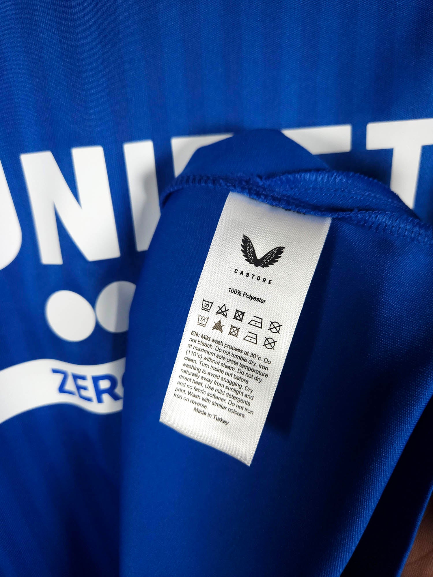 2023-24 Rangers Home Shirt detailed view 6