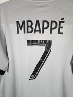 2022-23 Paris Saint-Germain Away Shirt Mbappé #7 - detailed view