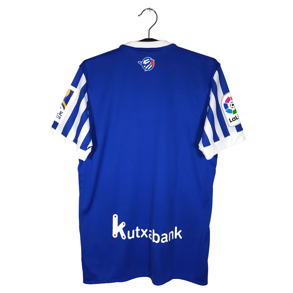 2017-18 Real Sociedad Home Shirt - back view
