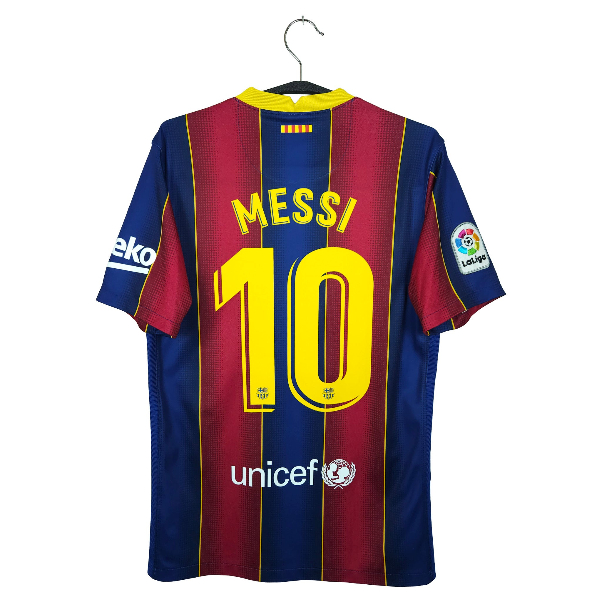 2020-21 Barcelona Home Shirt Messi #10