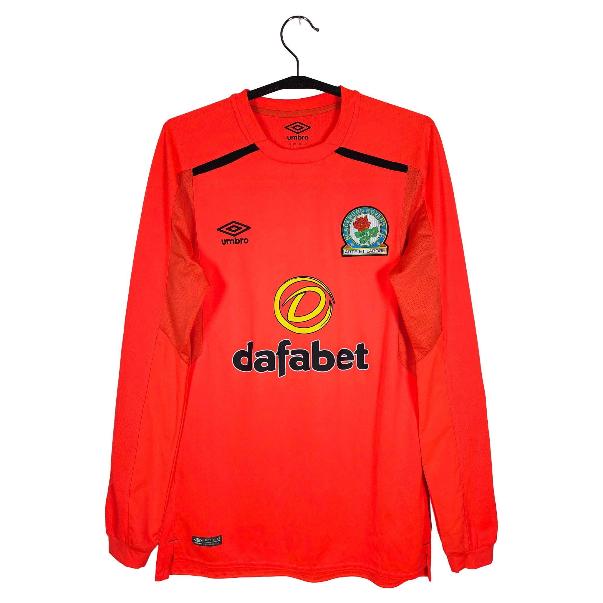 2017-18 Blackburn Rovers Longsleeve GK Shirt front view