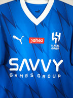 2023-24 Al Hilal Home Shirt Neymar Jr #10 - detailed view