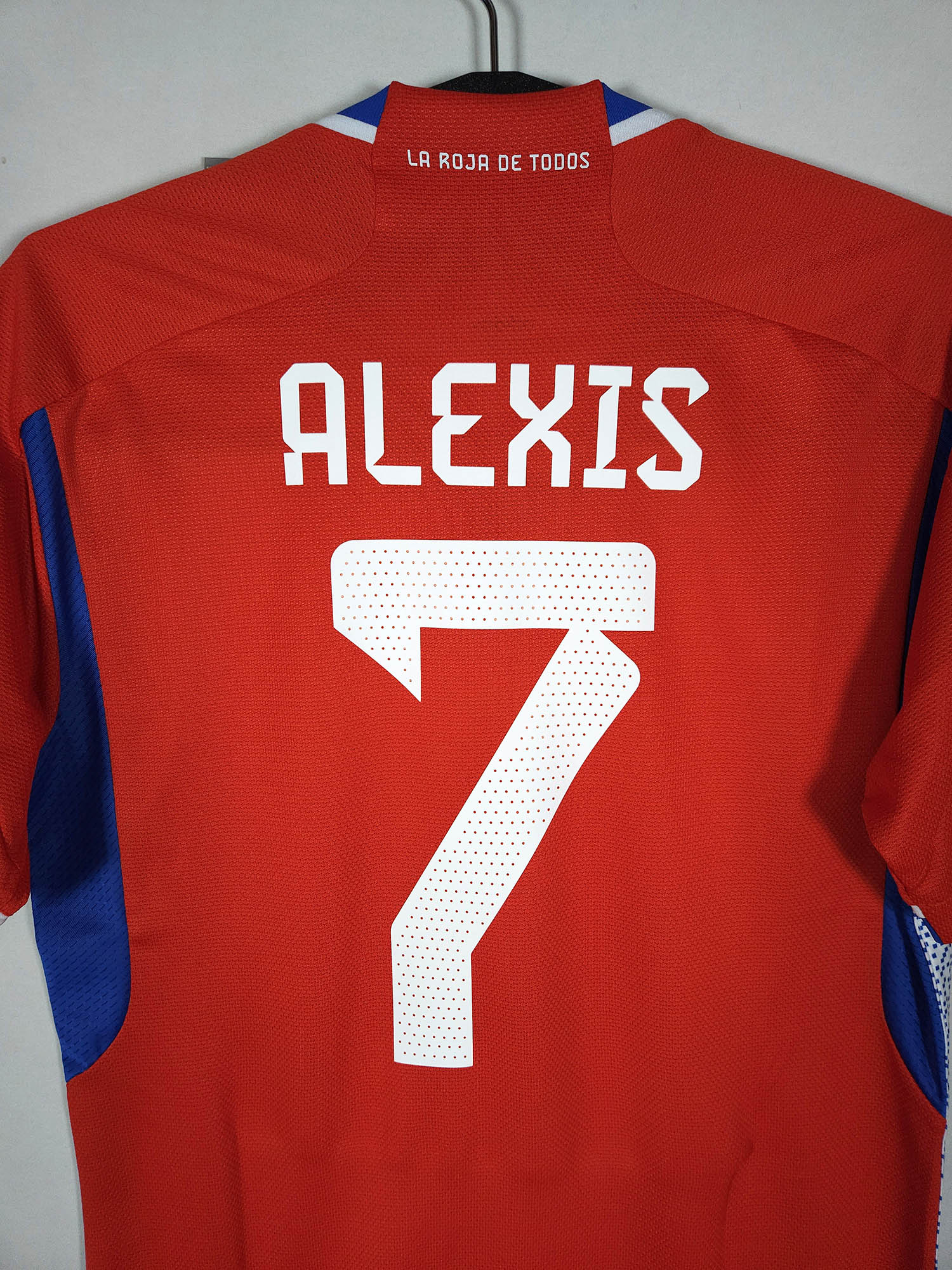 2022-23 Chile Home Shirt Alexis #7