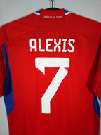2022-23 Chile Home Shirt Alexis #7 - detailed view