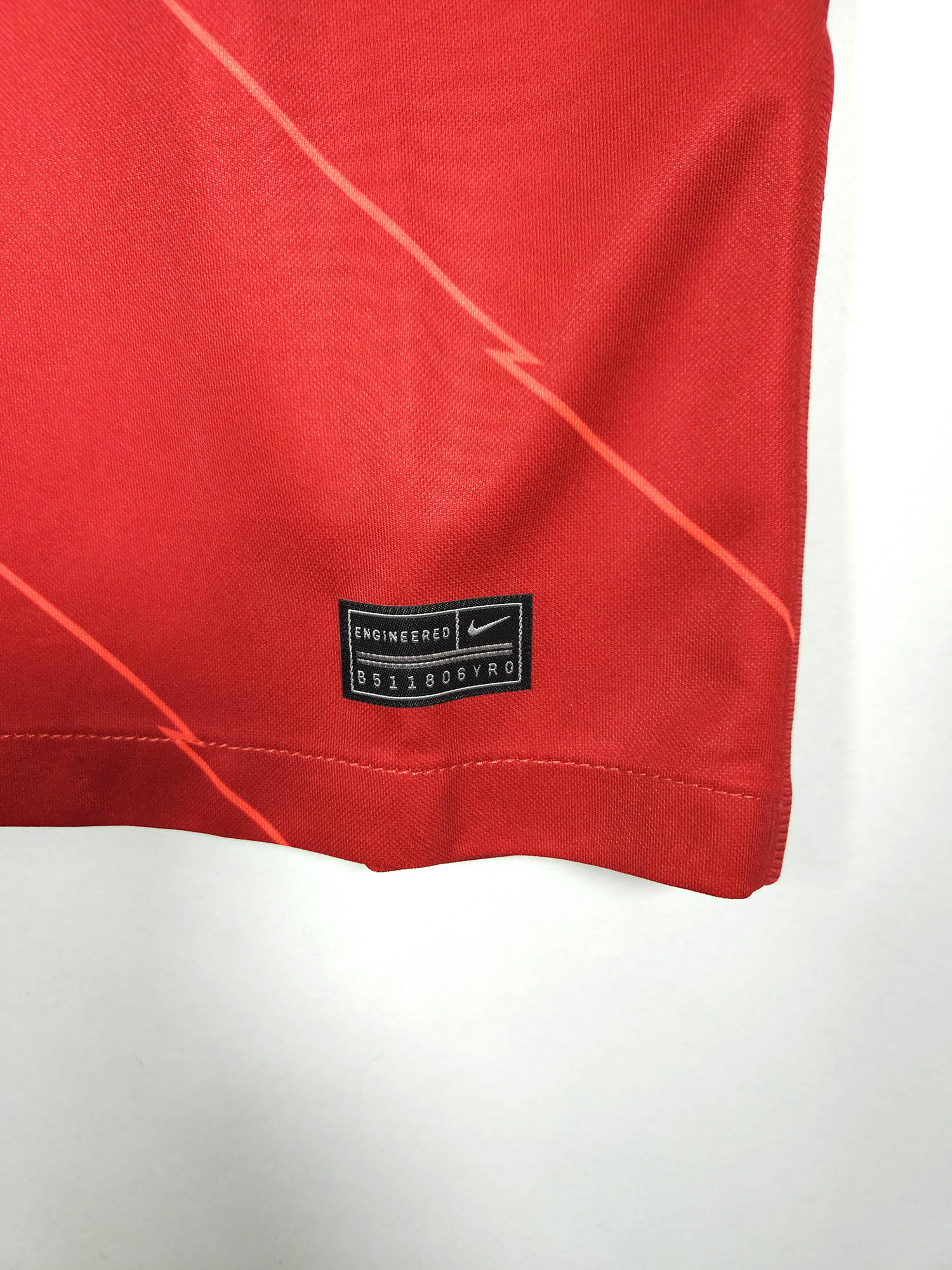 2021-22 Liverpool Home Shirt M. Salah #11 - detailed view