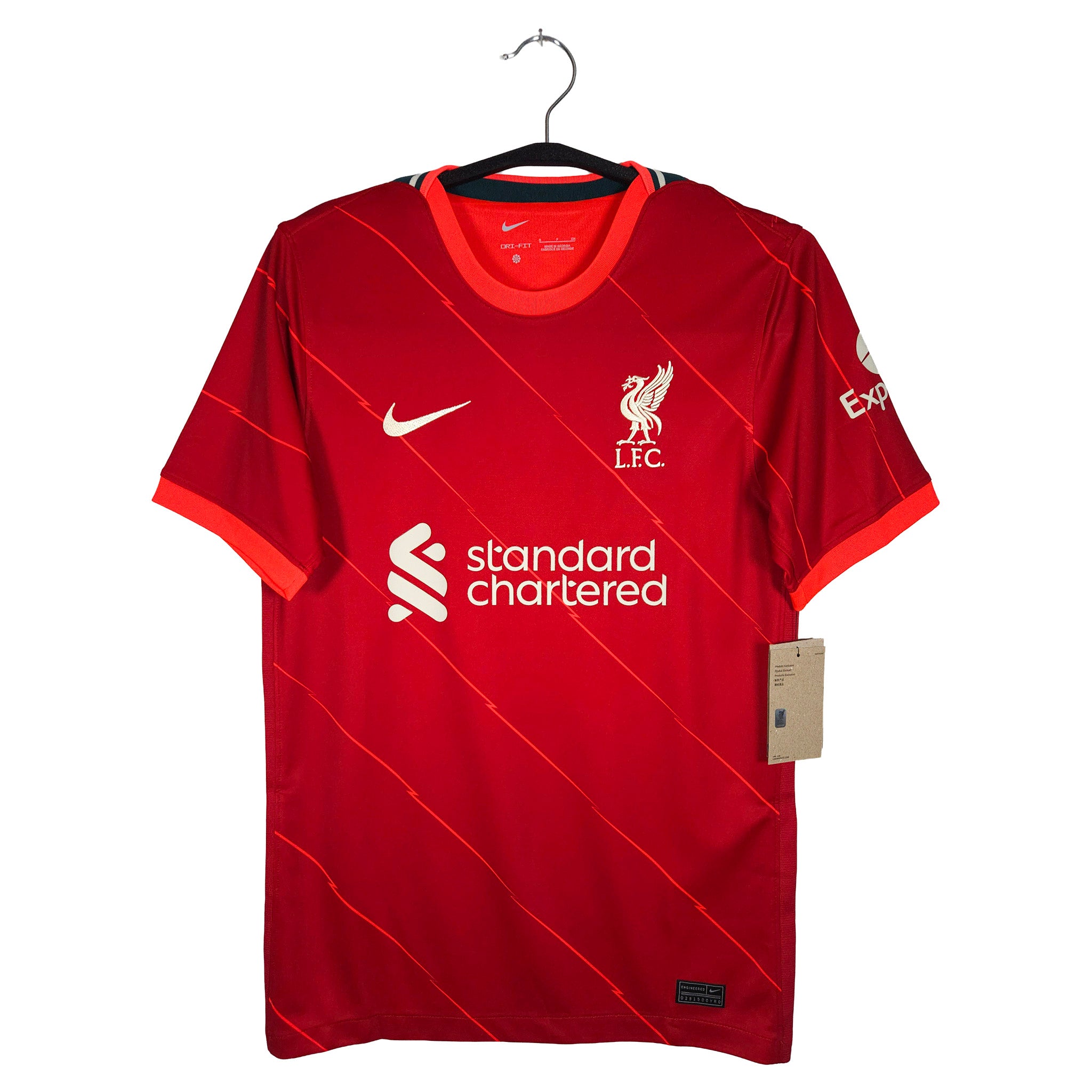 2021-22 Liverpool Home Shirt M. Salah #11