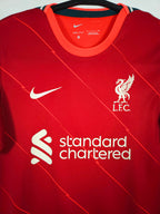 2021-22 Liverpool Home Shirt M. Salah #11 - detailed view