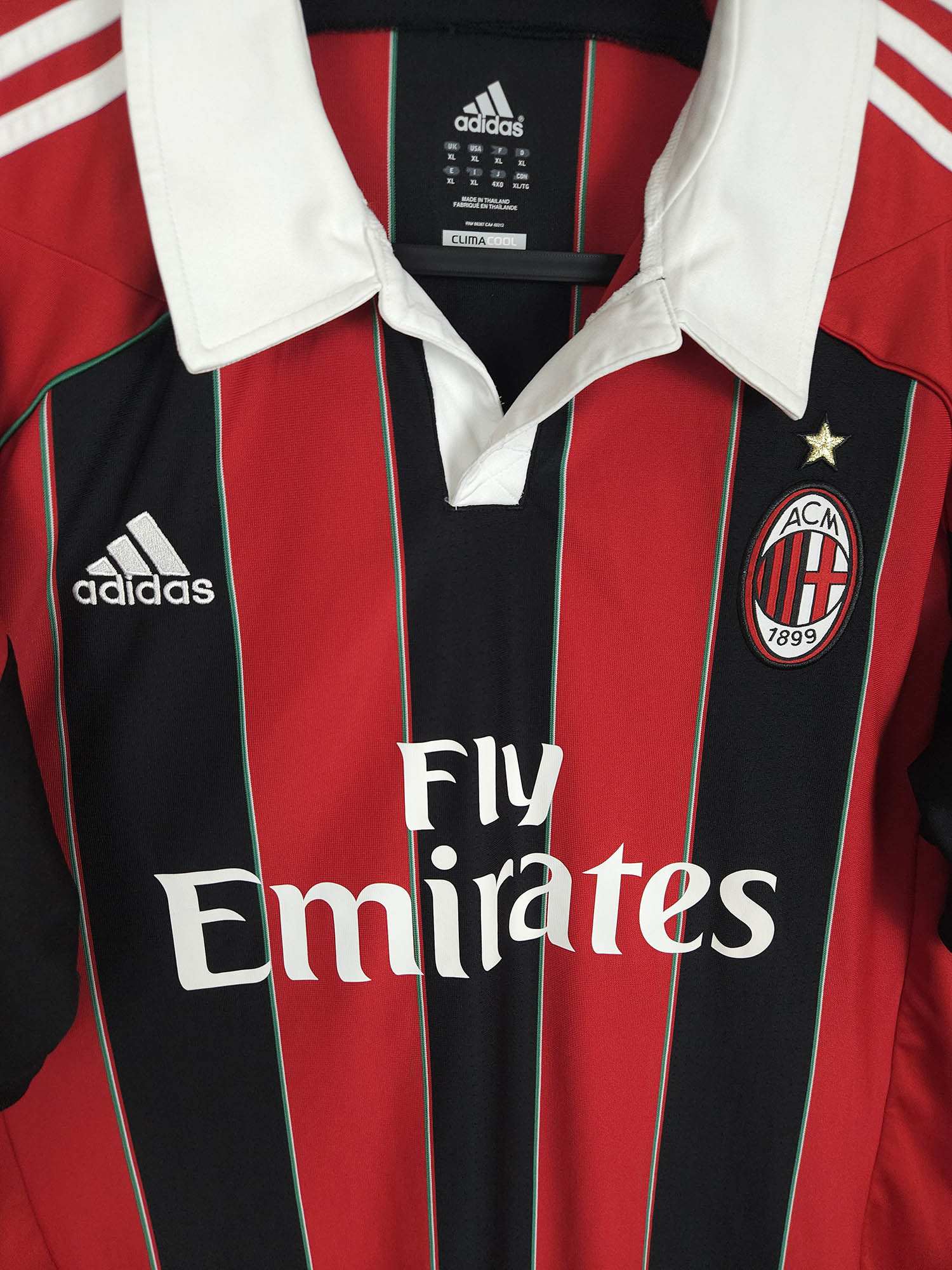 AC Milan 2012-13 Home Football Shirt | Stephan El Shaarawy