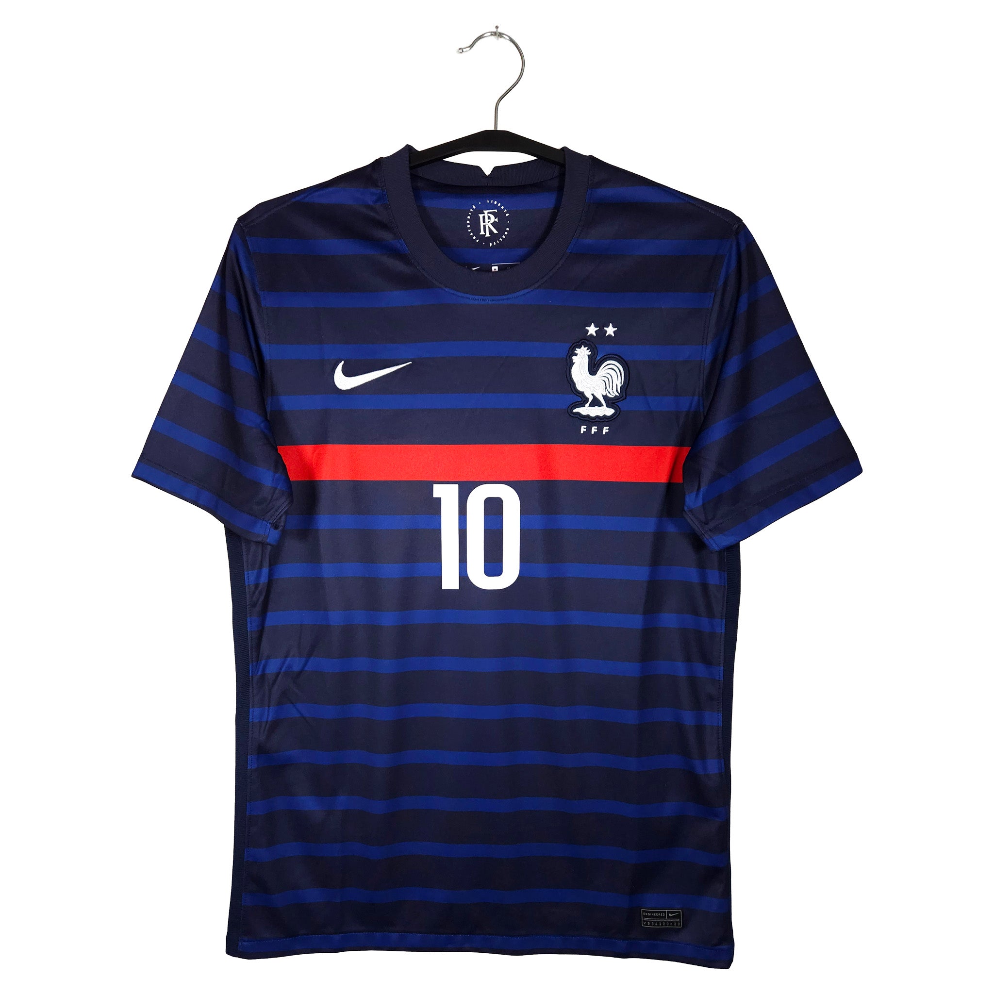 2020-21 France Home Shirt Mbappe #10