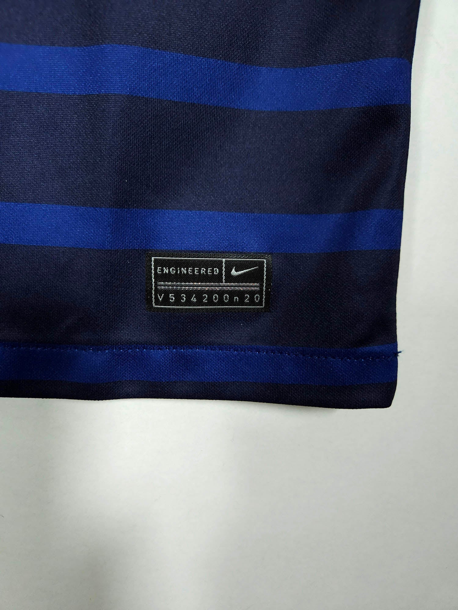 2020-21 France Home Shirt Mbappe #10 - detailed view