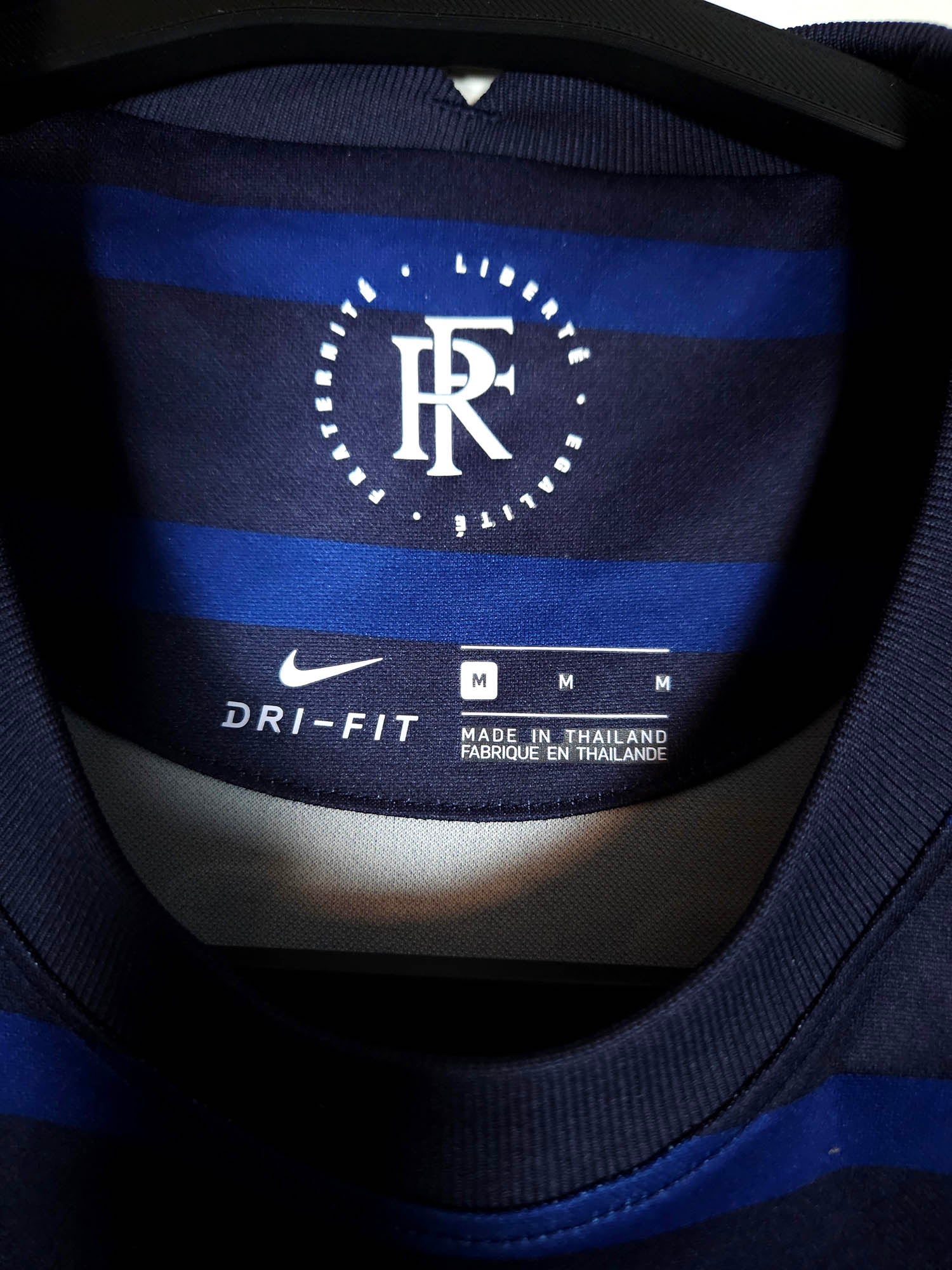2020-21 France Home Shirt Mbappe #10 - detailed view