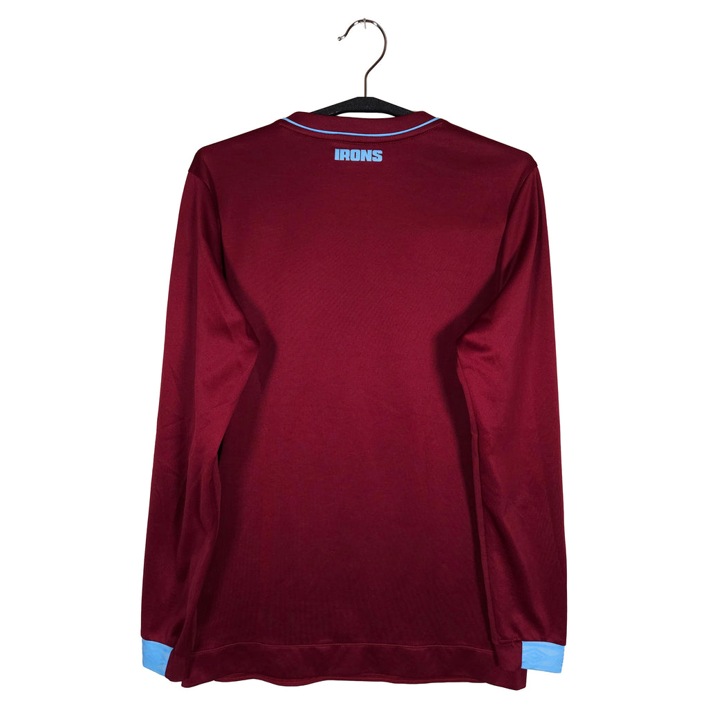 2018-19 West Ham United Home Shirt (LS) - back view