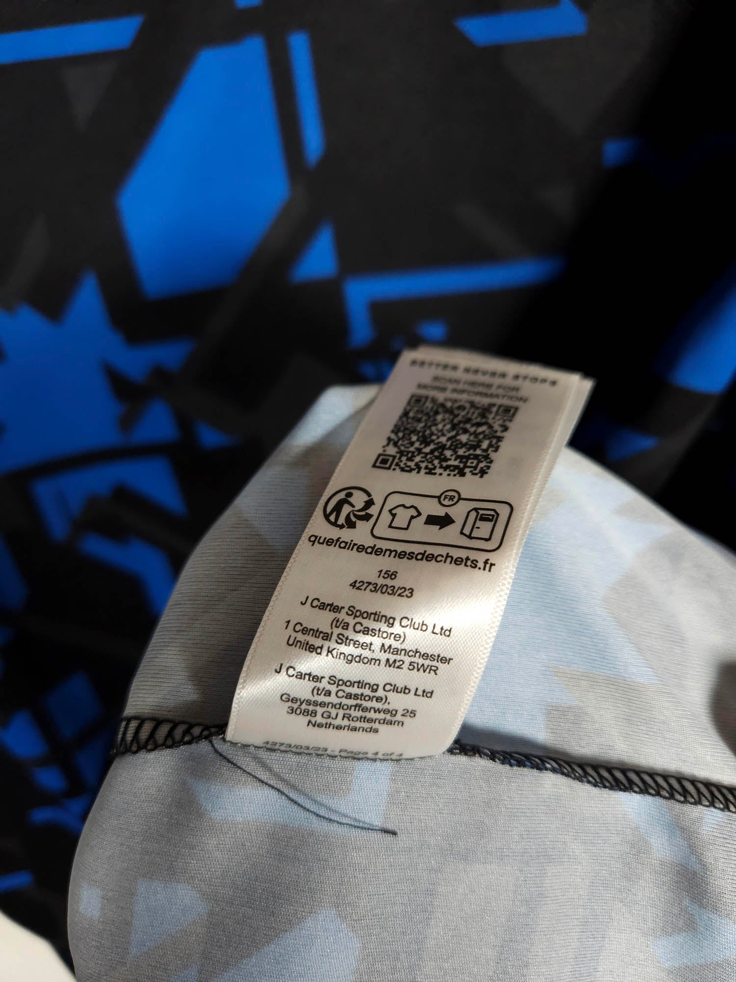 2023-24 Sevilla Third Shirt detailed view 5
