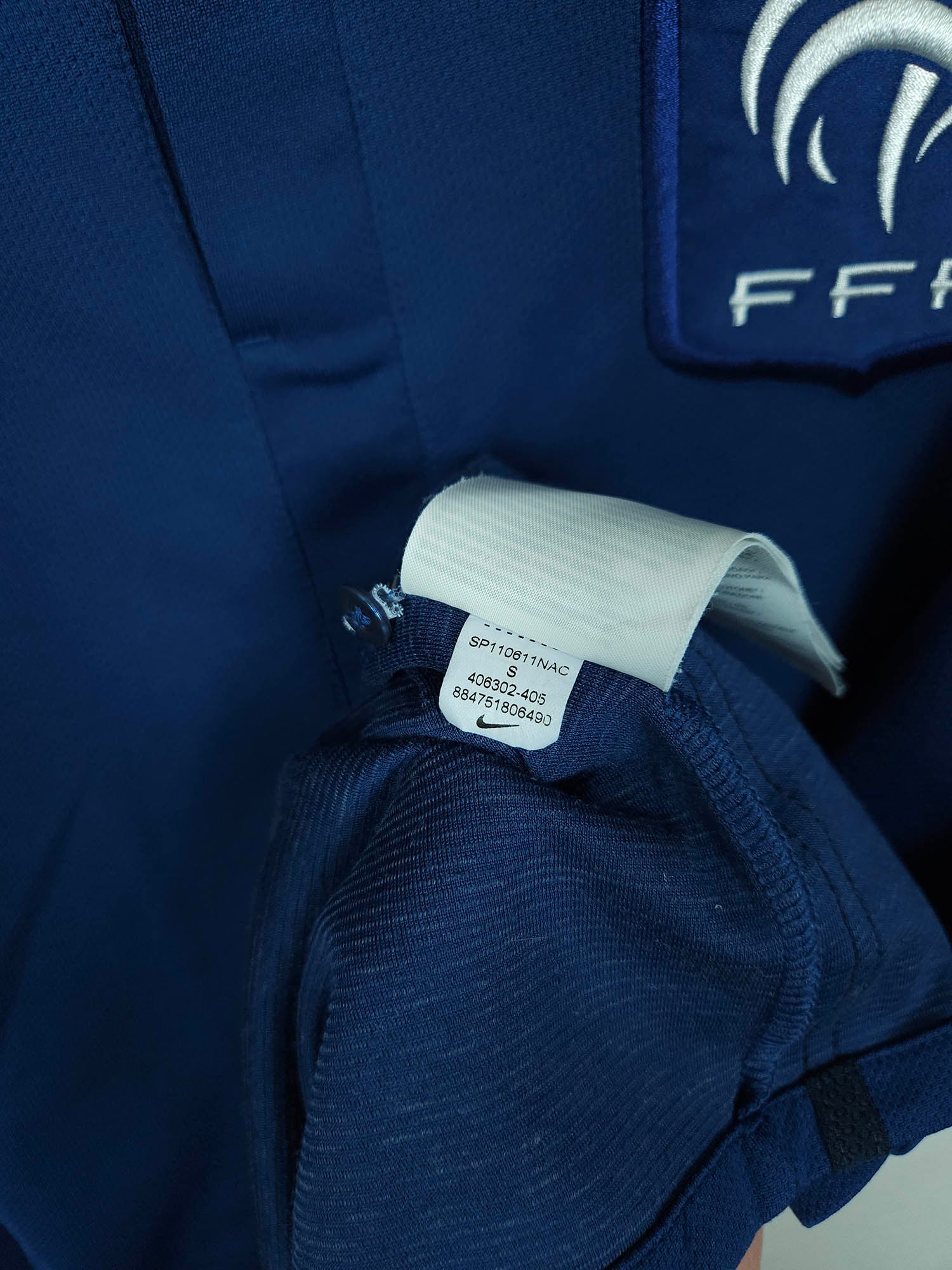 2011-12 France Home Shirt Nasri #11